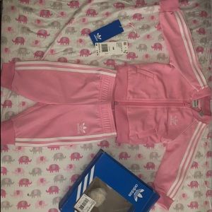 Baby Girl Adidas Track Suit